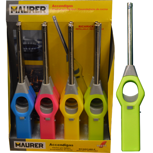 MAURER 5050330 Encendedor Cocina Gas con Llama Colores Surtidos 255 mm