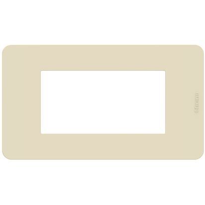 Bticino JA4804TI matixgo placca 4 posti-moduli colore Ivory
