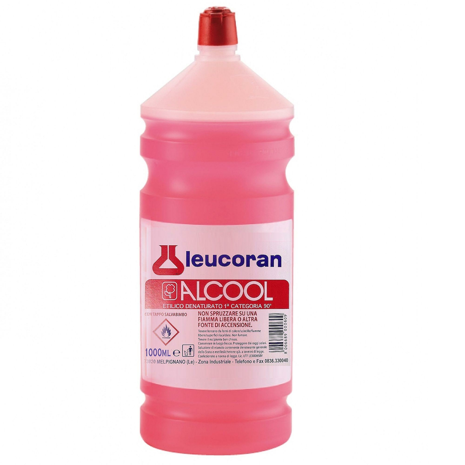 Leucoran Alcool Etilico Denaturato - 1000ml