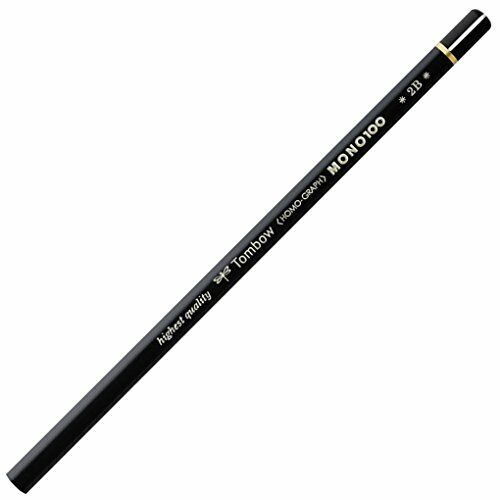 TOMBOW Bleistift MONO 100, sechseckig, Härtegrad: 2B (Z0h)