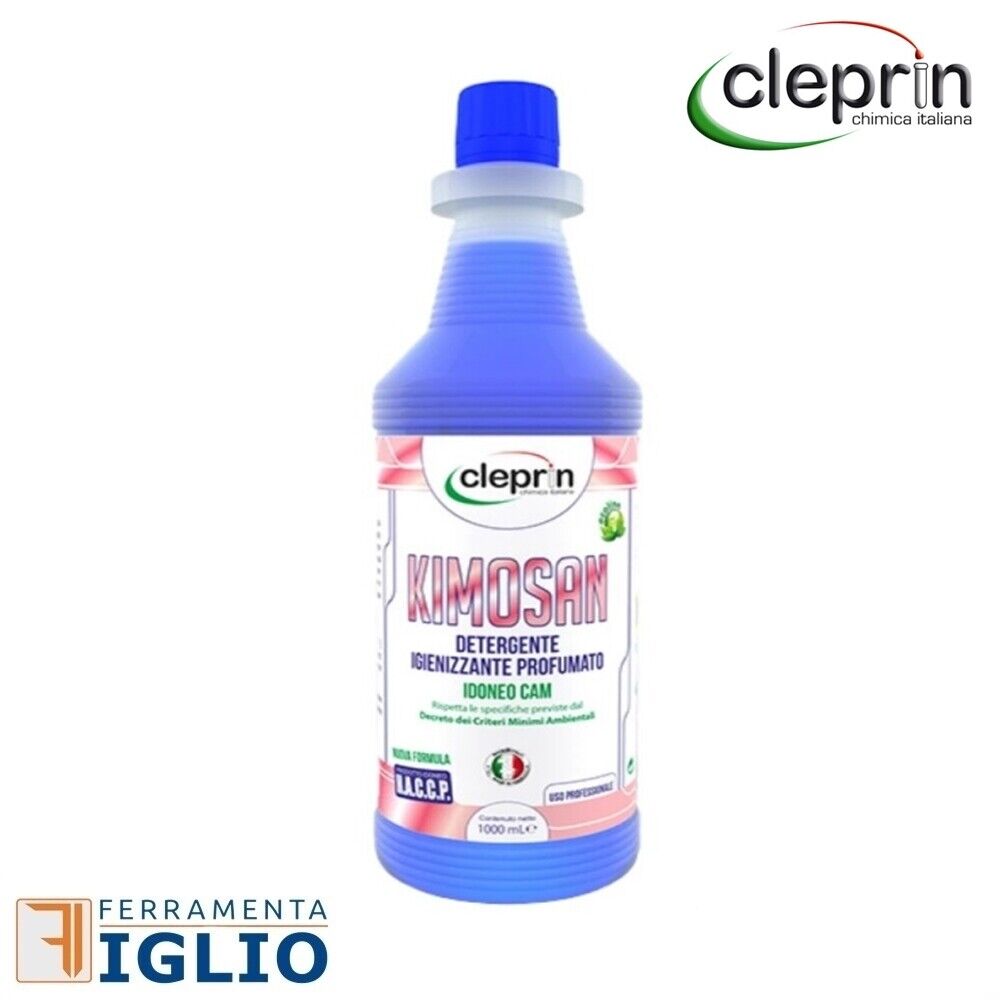 Igienizzante Detergente Liquido Concentrato Profumato per Superfici KIMOSAN LT.1