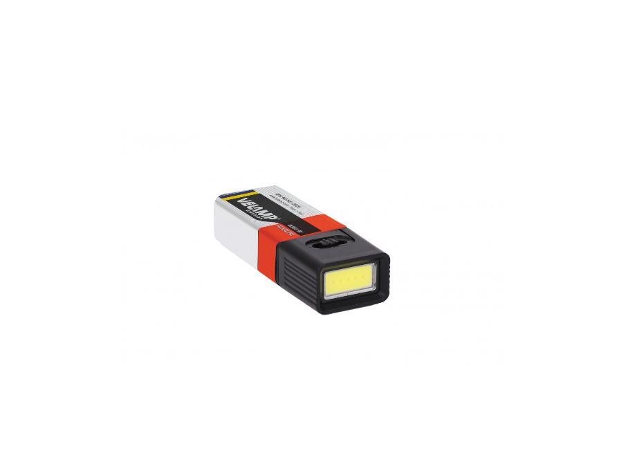 Torcia led Velamp Snicker 1W 6500K nero - IN217