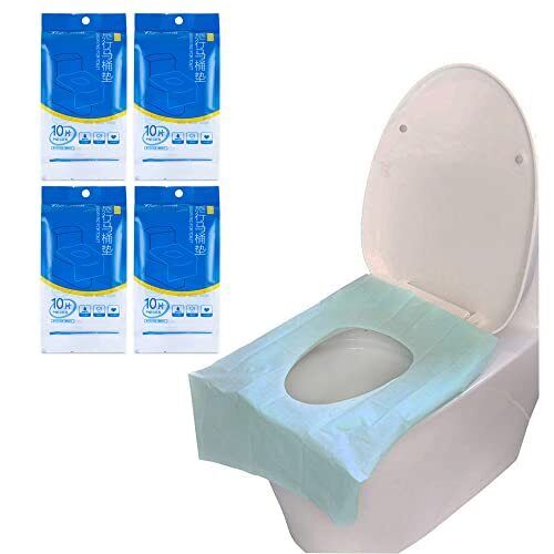 AMTOL - Copriwater usa e getta, 40 pezzi, per accessori da viaggio, extra (y0W)
