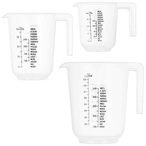 CMP IBERICA CM75606 Set 3 JARRA MEDIDORA, Bianco, Estandar (a3x)