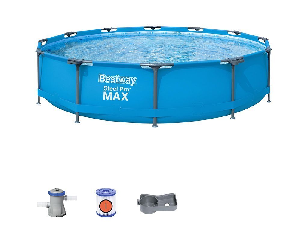 Bestway Piscina Tonda Steel Pro 56488