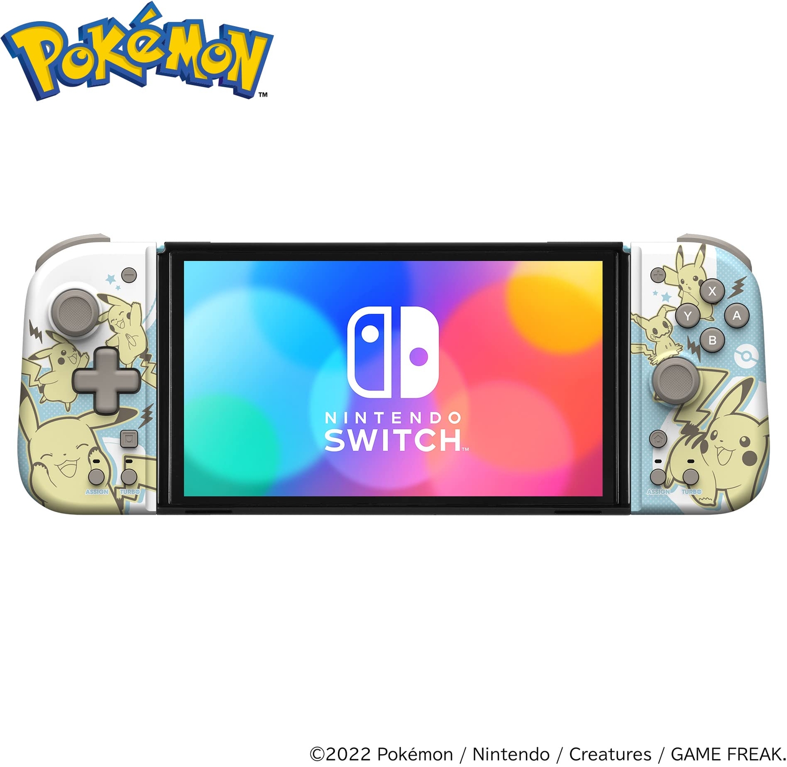 HORI Nintendo Switch Split Pad Compact (Pikachu & Mimikyu) - E (Nintendo Switch)