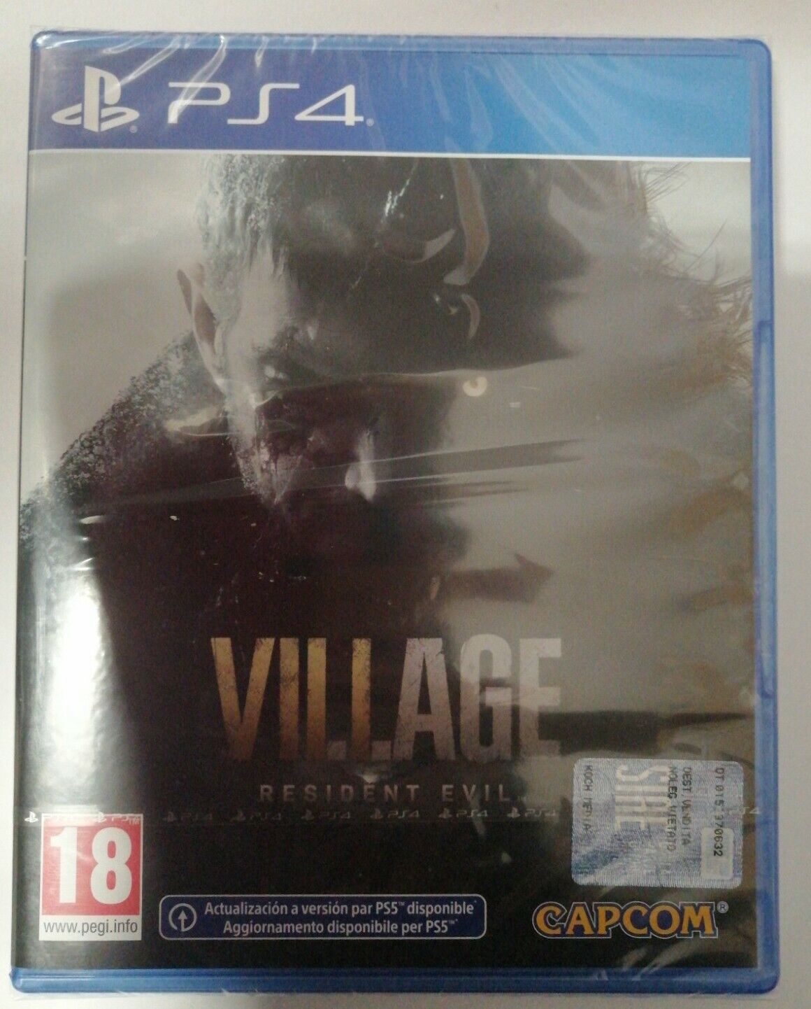 RESIDENT EVIL VIII VILLAGE PS4 PAL ITA NUOVO SIGILLATO