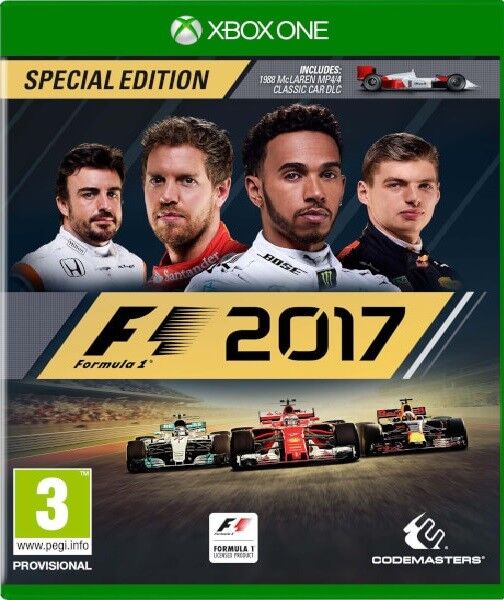 F1 2017 SPECIAL EDITION FORMULA 1 2017 PER XBOX ONE PRODOTTO UFFICIALE ITALIANO
