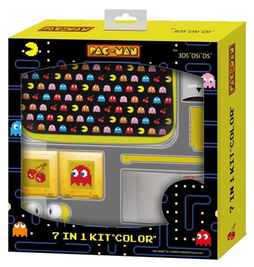 Pac-Man Kit 7 In 1 (Nintendo 3DS, DSi, DS Lite) SHARDAN NAMCO BANDAI
