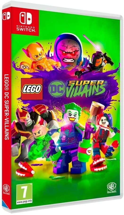 Lego DC Super Villains Nintendo Switch Pal Ita Nuovo