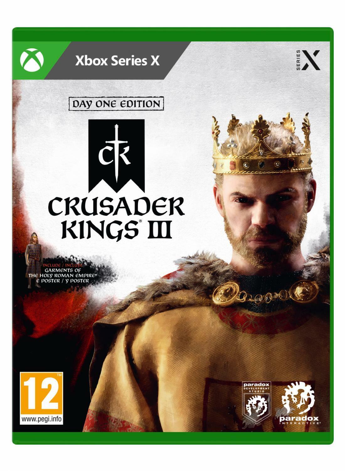 Videogioco Paradox Xbox Series Crusader Kings III Console Edition Day Paradox