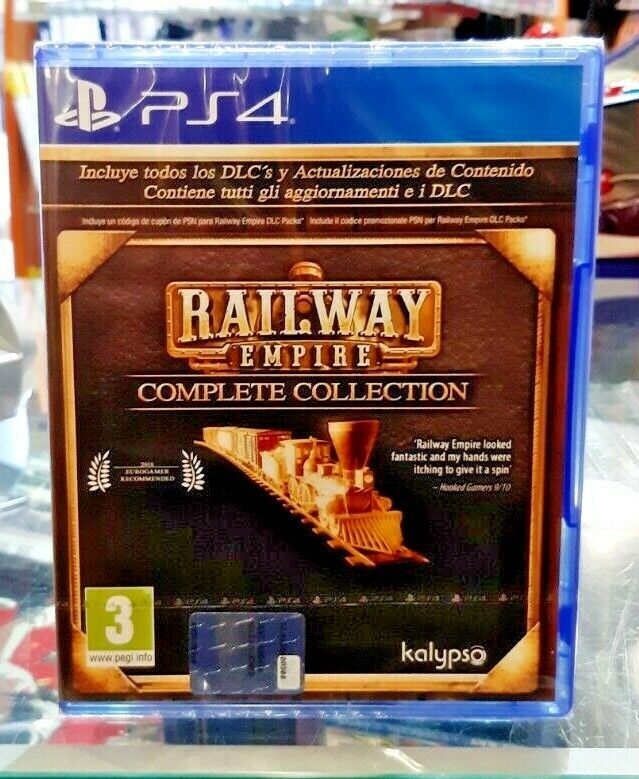Railway Empire - Complete Collection PS4 NUOVO ITA