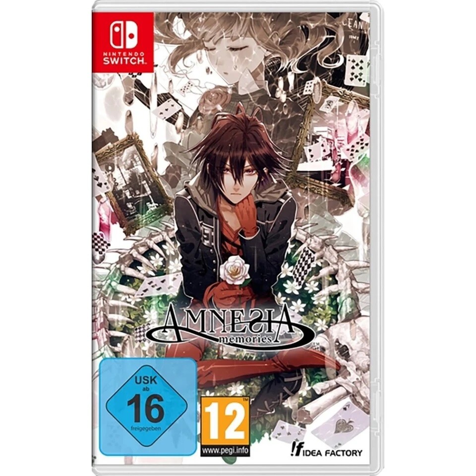 AMNESIA MEMORIES - DAY ONE EDITION NINTENDO SWITCH COLLECTOR BOX CARDS STICKERS