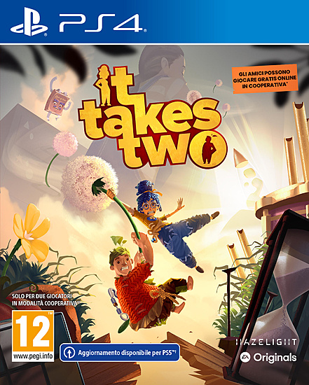 IT TAKES TWO PS4 PLAYSTATION 4 NUOVO SIGILLATO - COPERTINA ITALIANA