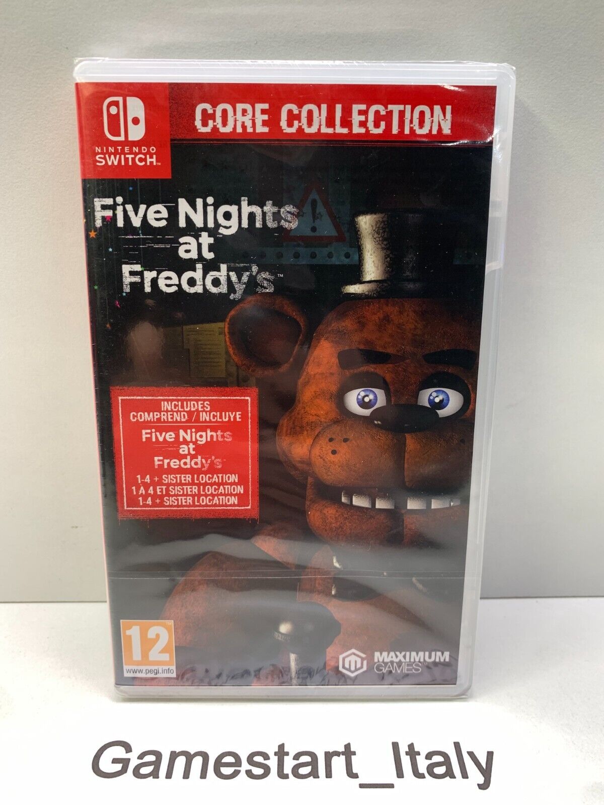 FIVE NIGHTS AT FREDDY'S CORE COLLECTION - NINTENDO SWITCH - NUOVO FNAF PAL