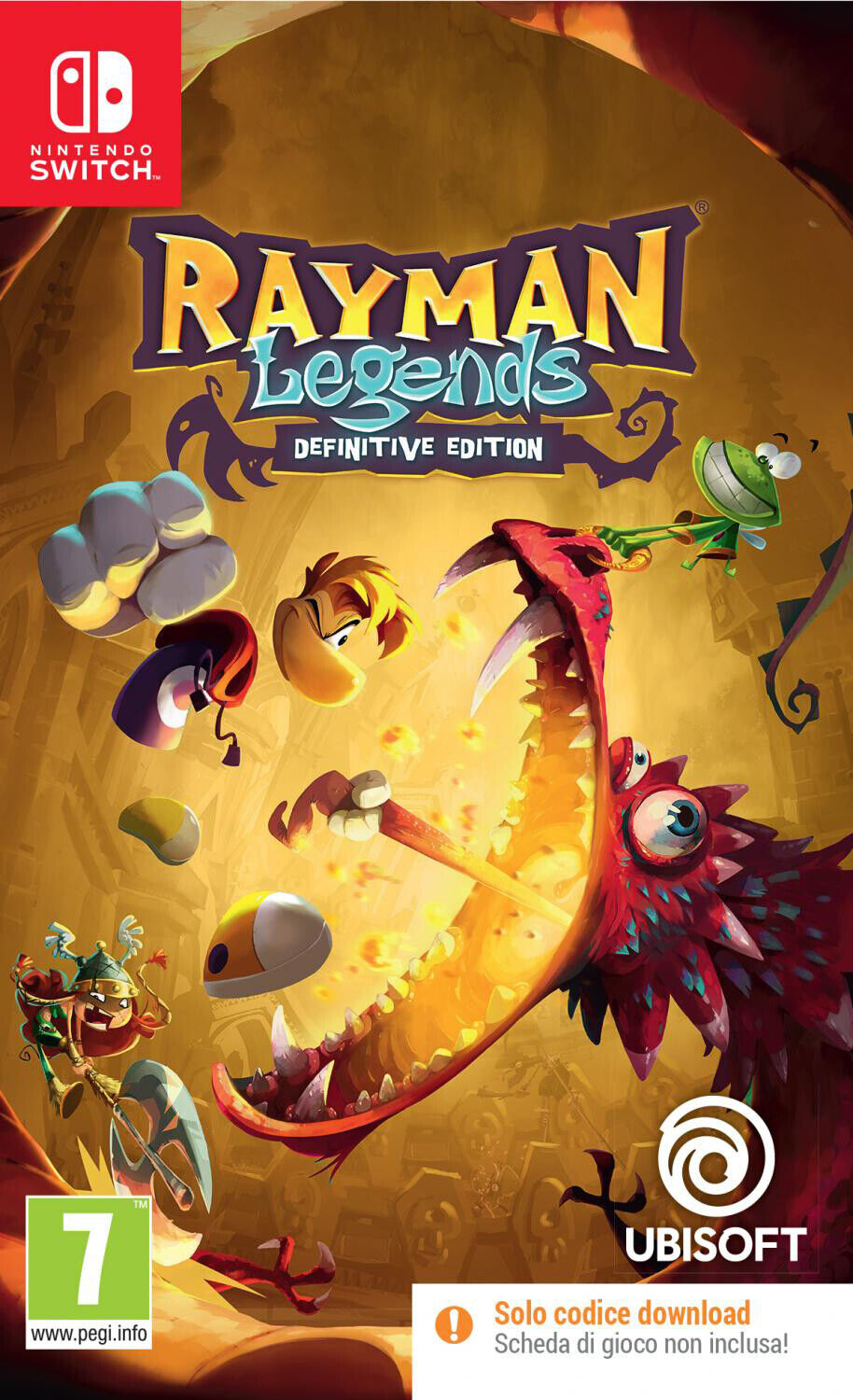 UBISOFT Videogioco: Rayman Legends Nintendo Switch - 300117247