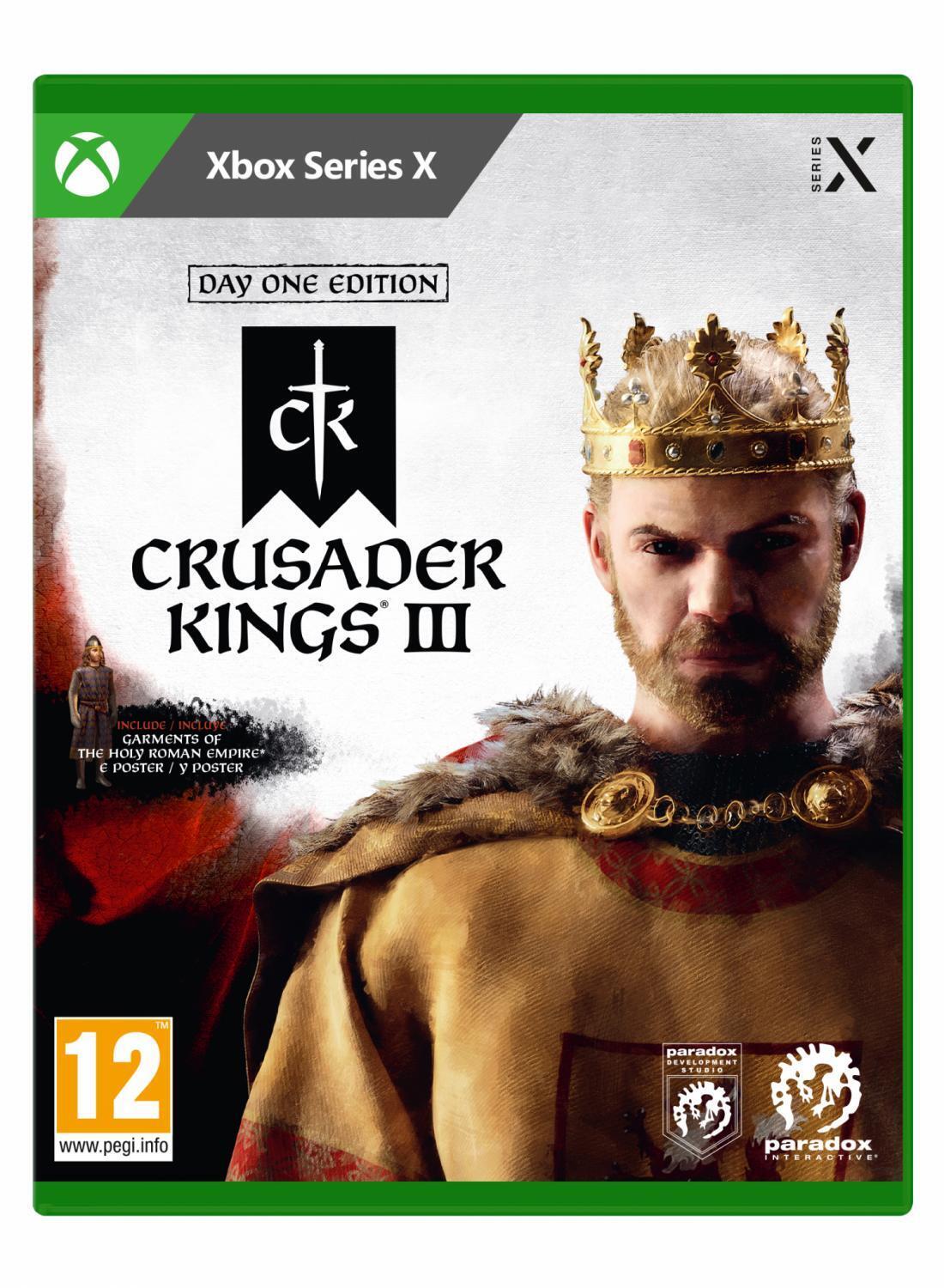 Paradox Videogioco Paradox Xbox Series Crusader Kings III Console Edition Day