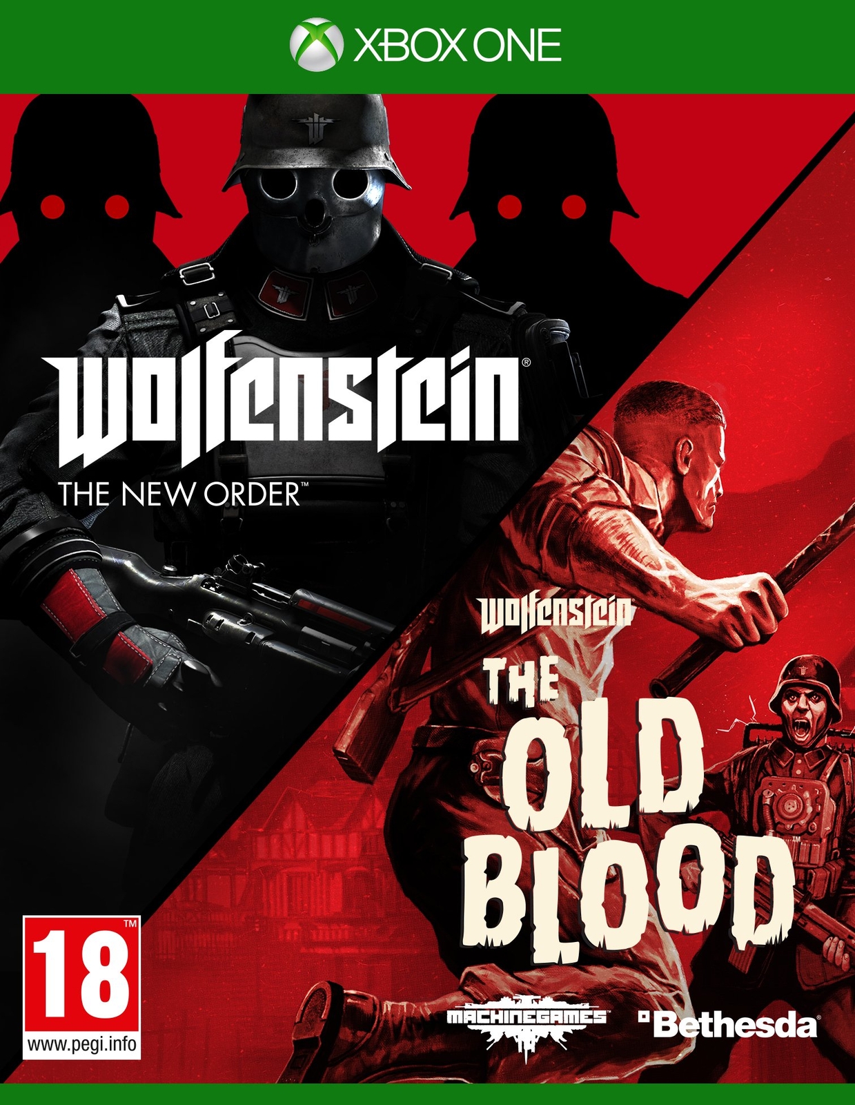 Wolfenstein : The New Order/The Old Blood Pc Dvd (Microsoft Xbox One)