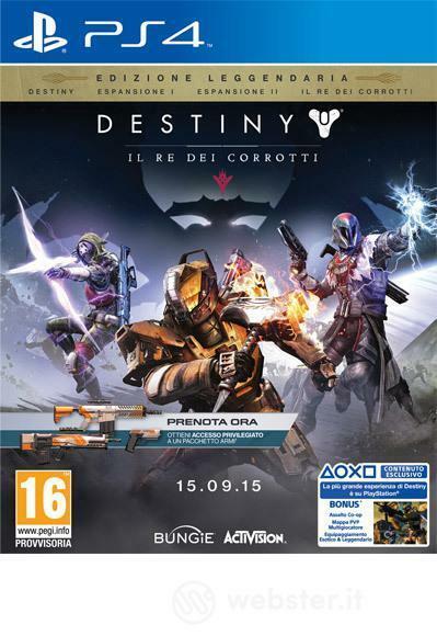 Destiny: Il Re dei Corrotti DayOne Ed. - PlayStation 4