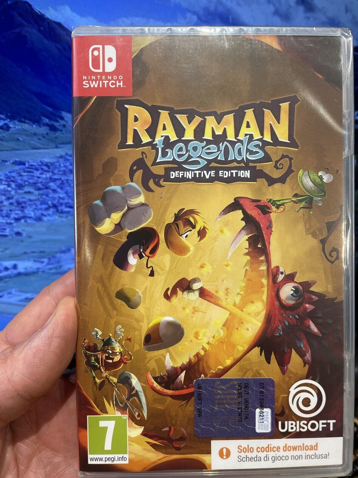 RAYMAN LEGENDS DEFINITIVE EDITION NINTENDO SWITCH🇮🇹DOWNLOAD CODICE SIGILLATO