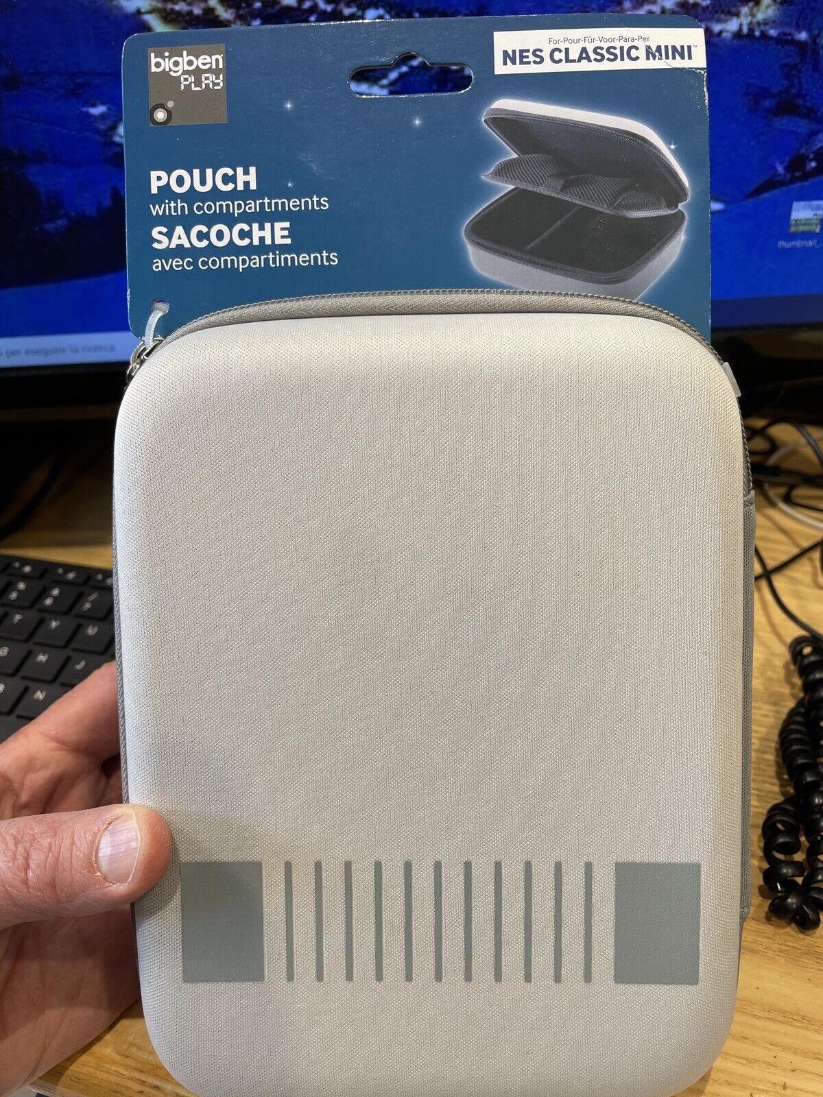 Nintendo NES Mini BORSA NINTENDO NES MINI DI TRASPORTO NUOVO DI ZECCA BIG BEN