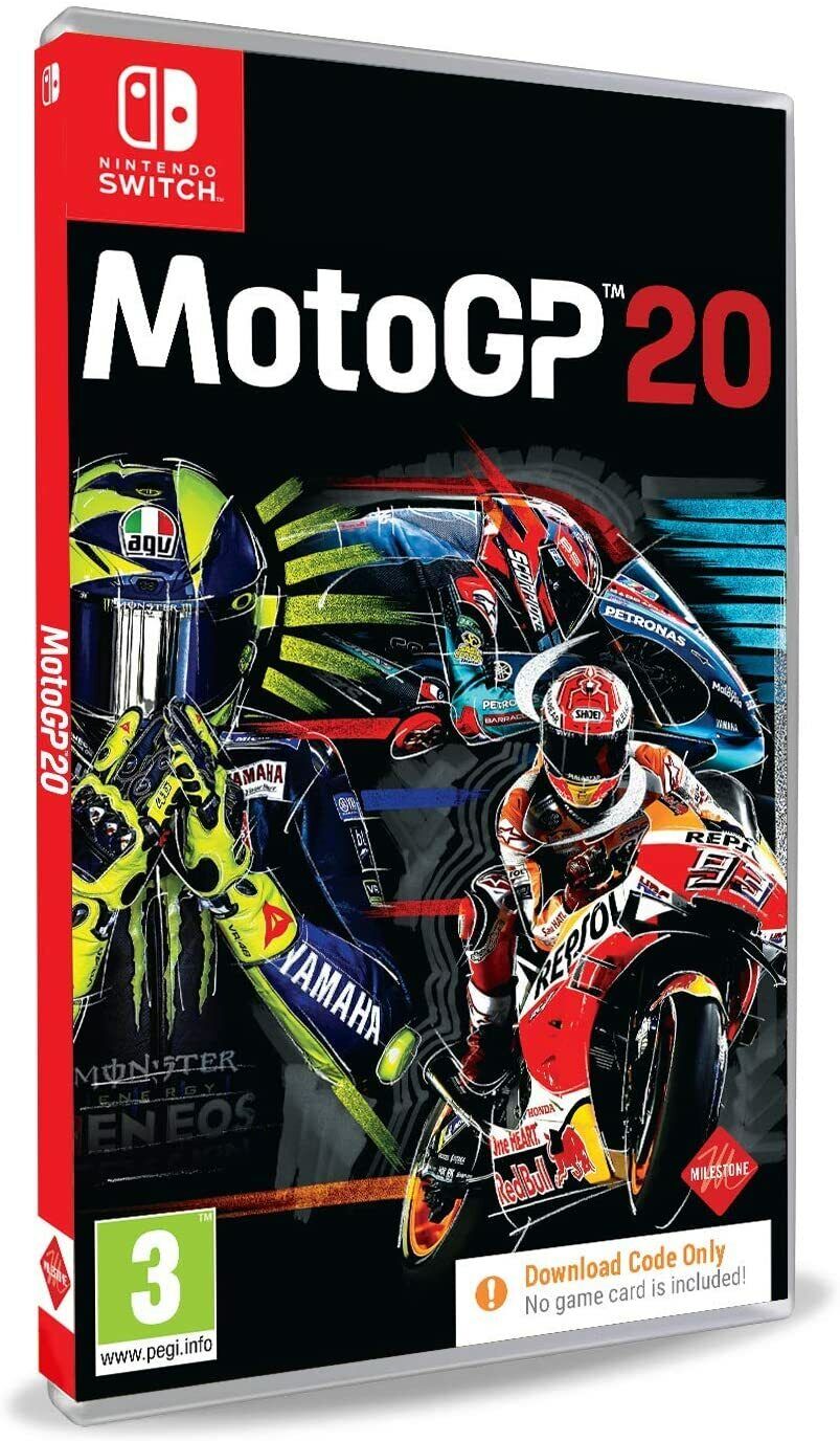 MOTOGP 20 PER NINTENDO SWITCH DOWNLOAD DIGITALE NUOVO VERSIONE UFFICIALE ITALIA