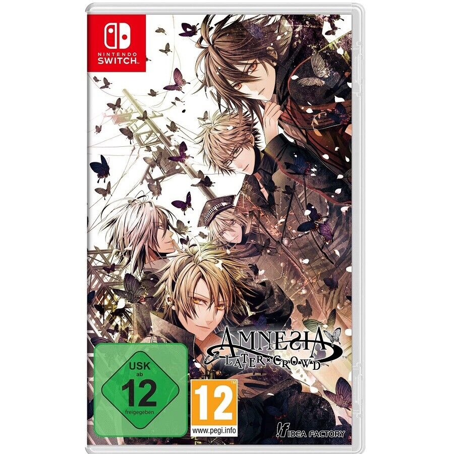 AMNESIA LATER X CROWD - DAY ONE EDITION NINTENDO SWITCH COLLECTOR CARDS STICKERS