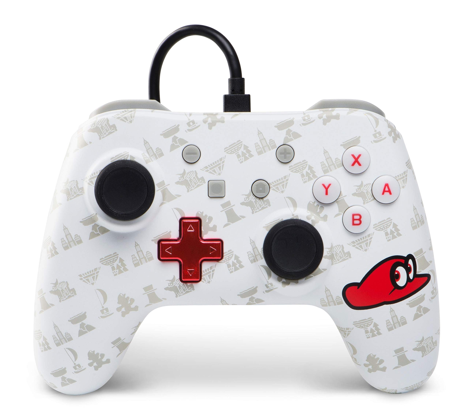 PowerA Wired Controller for Nintendo Switch - Mario Odyssey, C (Nintendo Switch)