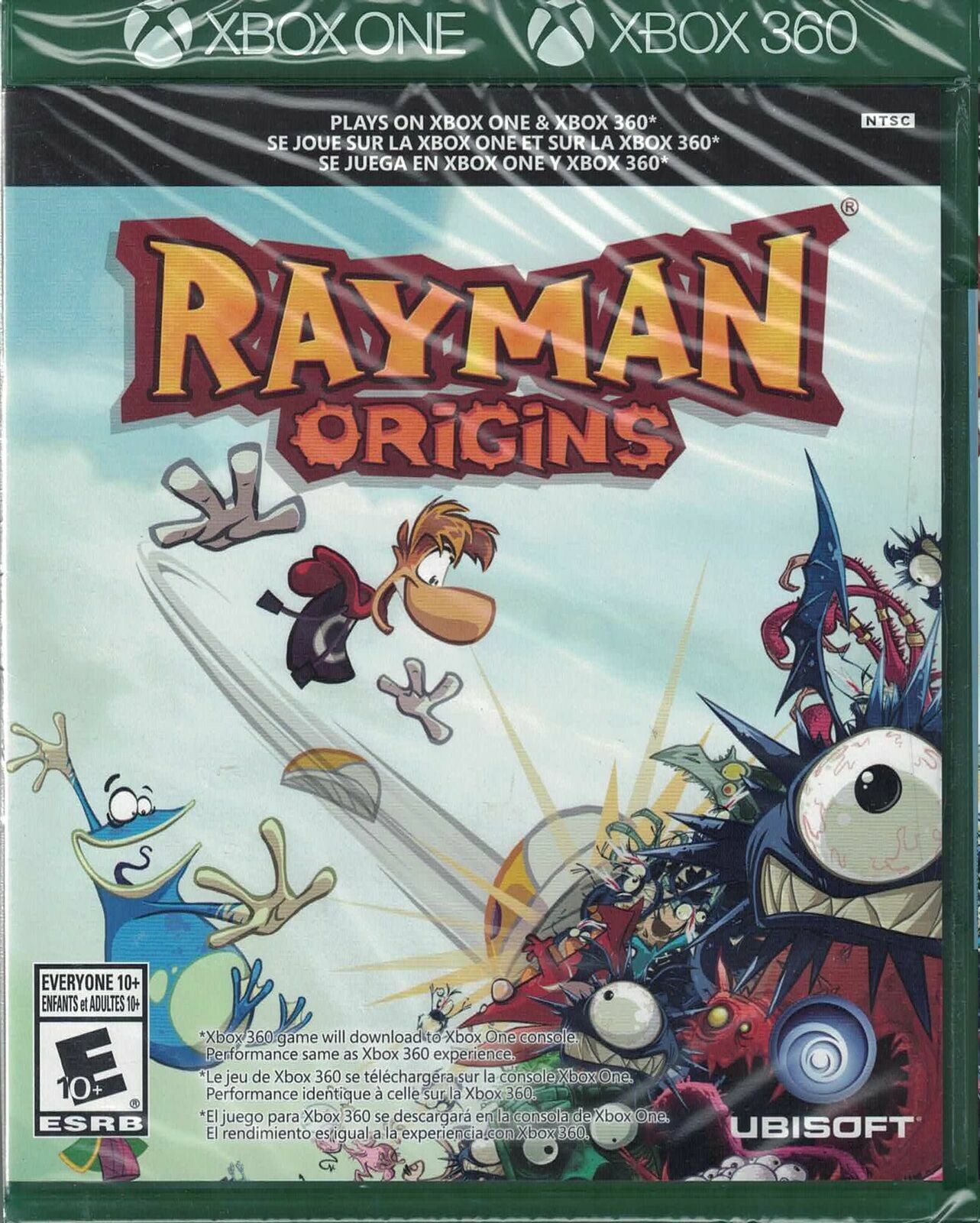Rayman Origins - Microsoft Xbox Uno / 360 [2D Sidescrolling Piattaforma Gioco ]