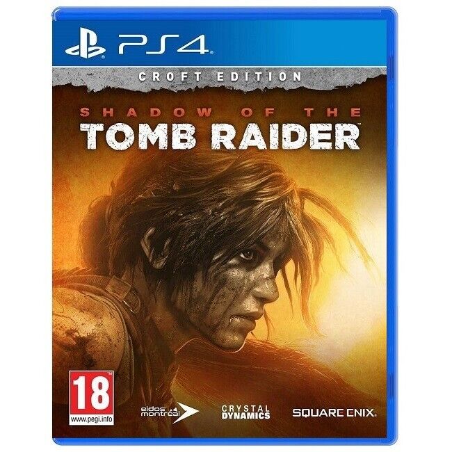 SHADOW OF THE TOMB RAIDER - CROFT EDITION PS4 GIOCO ITALIANO PLAYSTATION 4 NUOVO