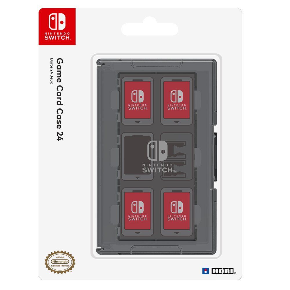 HORI - Nintendo Switch Game Card Case 24 Slots Black (Nintendo (Nintendo Switch)