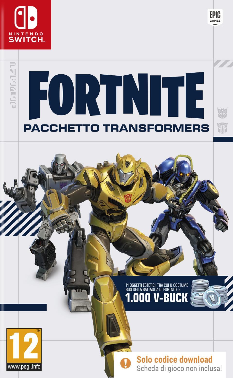 Epic Games Videogioco Fortnite Transformers Pack Per Nintendo Switch Swsw1550