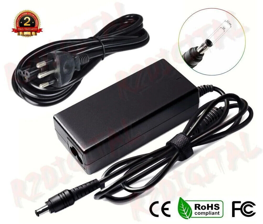 Alimentatore Notebook Samsung 60w 5.5x3.0, Alimentatore Notebook 19V 3.16A SPINA