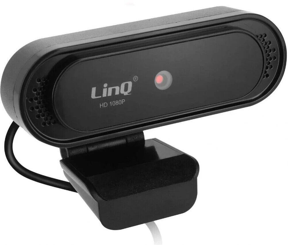 Linq Webcam 30 Mega Pixel FHD 1080p con microfono INTEGRATO WEB CAM USB Plug &am