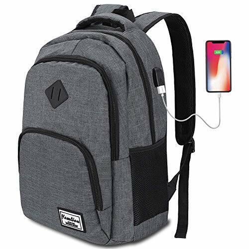 Zaino porta pc con Porta di Ricarica USB,Zaino Impermeabile,Zaino per (P4O)
