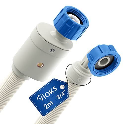2,0m Aquastop Zulaufschlauch Aquastopschlauch für Waschmaschine oder (u0u)