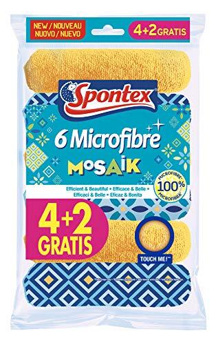 Spontex Bayeta Micr.Mosaik 4+2 (j1E)
