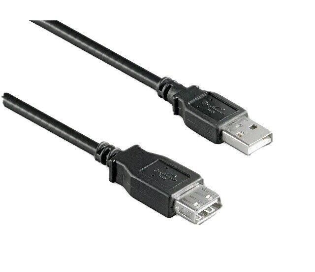 CAVO PROLUNGA USB 1 METRO CAVETTO ADATTATORE MASCHIO FEMMINA CONNETTORE VELOCE