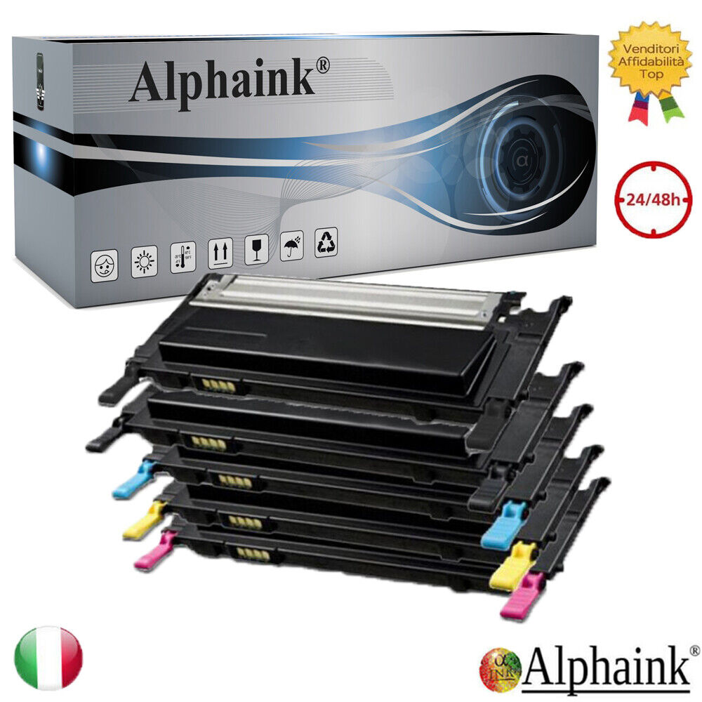 KIT 5 TONER PER SAMSUNG CLP320 N CLP325-N CLP325-W CLX3185-N CLX3185F-W