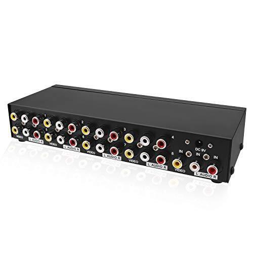QiCheng & LYS 1 ingresso 8 uscite 3 amplificatore splitter audio (c0A)
