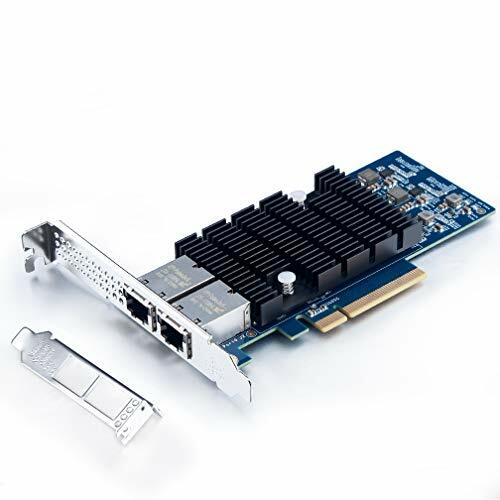 H!Fiber.com Scheda di Rete PCIE da 10 GB per Intel X540-T2 - Chip X540, (y9p)