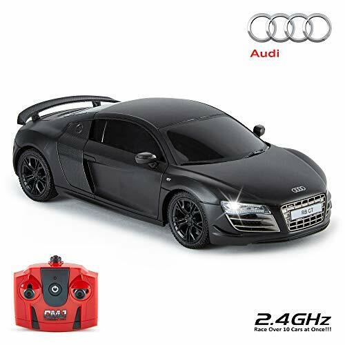 CMJ RC Cars, Supercar, auto telecomandata con luci a LED, frequenza (w9D)