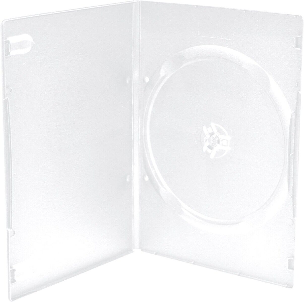 50 MediaRange Custodie SINGOLE 7mm per DVD o CD Custodia Slim Trasparente BOX29