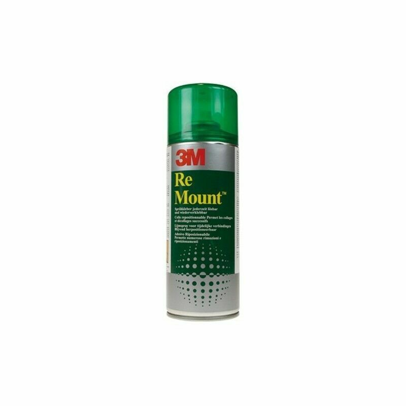 Colla Spray mount 3M Re mount 400 ml Verde