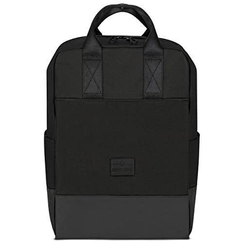 Johnny Urban Zaino Donna e Uomo Nero - Jona Large - Zaini Porta Pc 16 (K7B)
