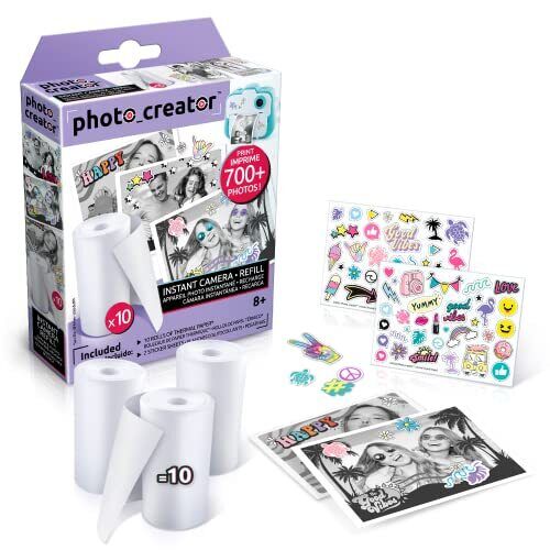 Canal Toys - Ricarica dispositivo Stampa istantanea Photo Creator, CLK (D4U)