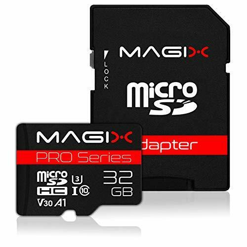 Magix Scheda MicroSD Card PRO Series Classe10 V30 + Adattatore SD, (c2a)