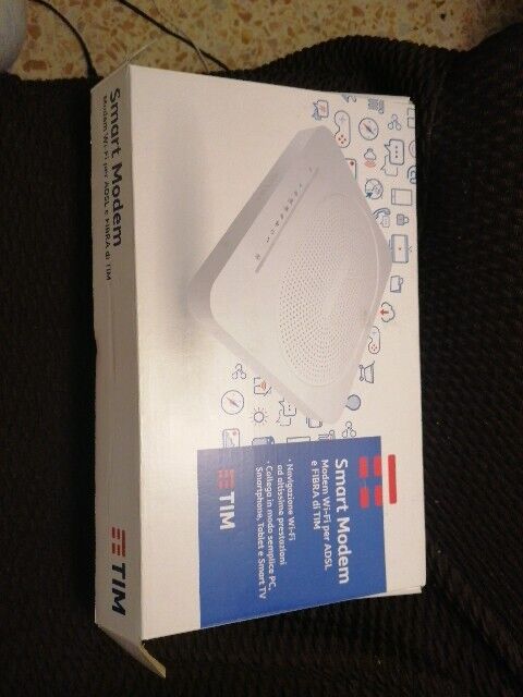TIM Smart Modem Technicolor - Bianco