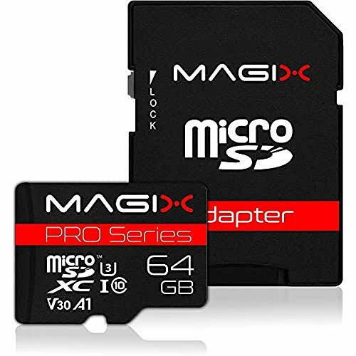 Magix Scheda MicroSD Card PRO Series Classe10 V30 + Adattatore SD, (V5P)