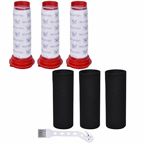 Leadaybetter - 3 filtri Lavabili per aspirapolvere Bosch Athlet BCH6L2560 (X5S)